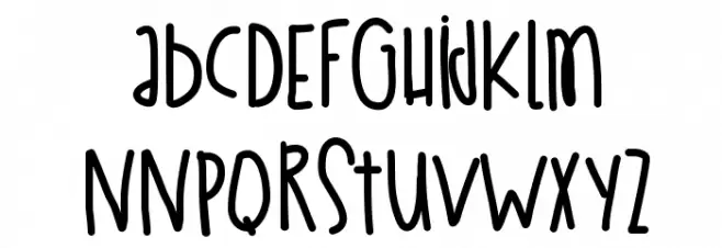 EstaNoche Font Litere mari