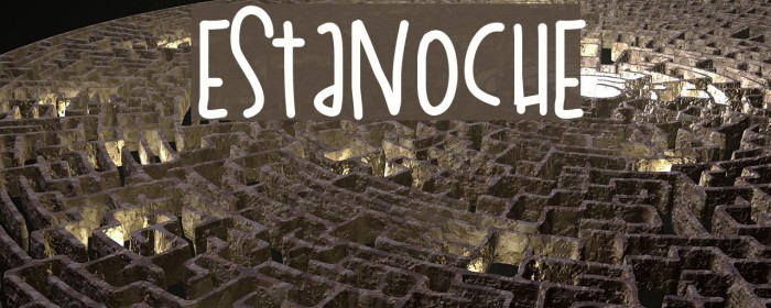 EstaNoche Font examples
