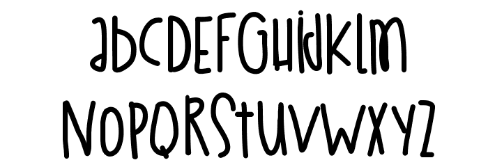 EstaNoche Font LOWERCASE