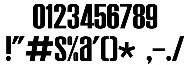 Establo Font OTHER CHARS