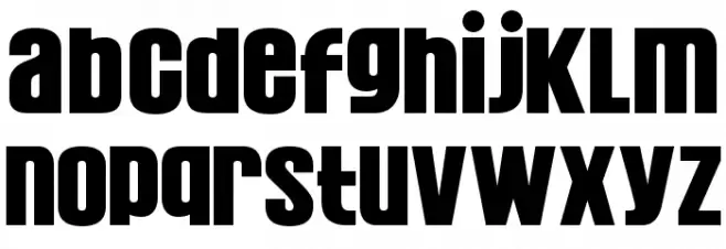 EstabloFat Шрифта ВЕРХНИЙ