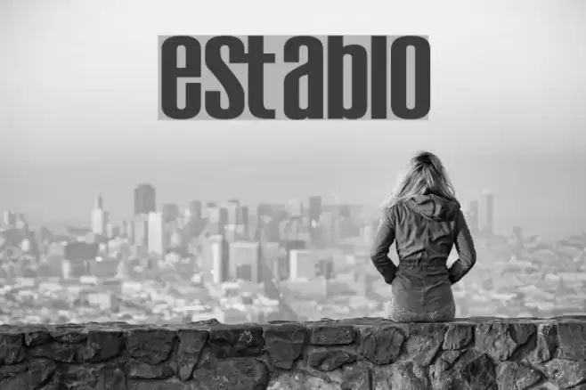 Establo Font examples