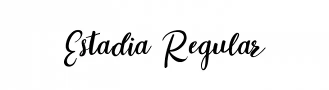 Estadia Regular  Descarca Fonturi Gratis