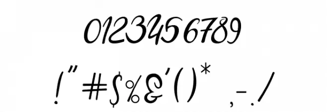 Estadia Regular Font OTHER CHARS