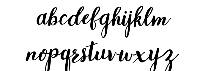 Estadia Regular Font LOWERCASE