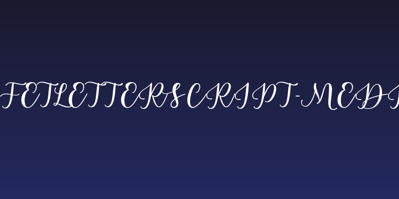 EstafetLetterScript-Medium Social Header