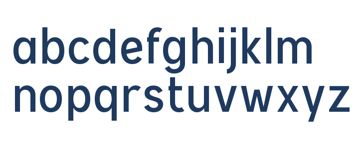 Estafet Lowercase