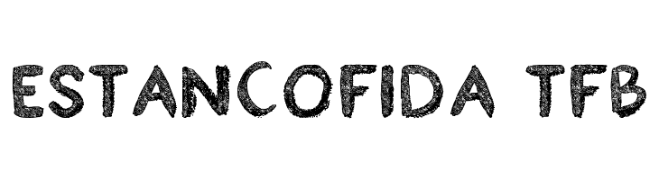 Estancofida tfb Font