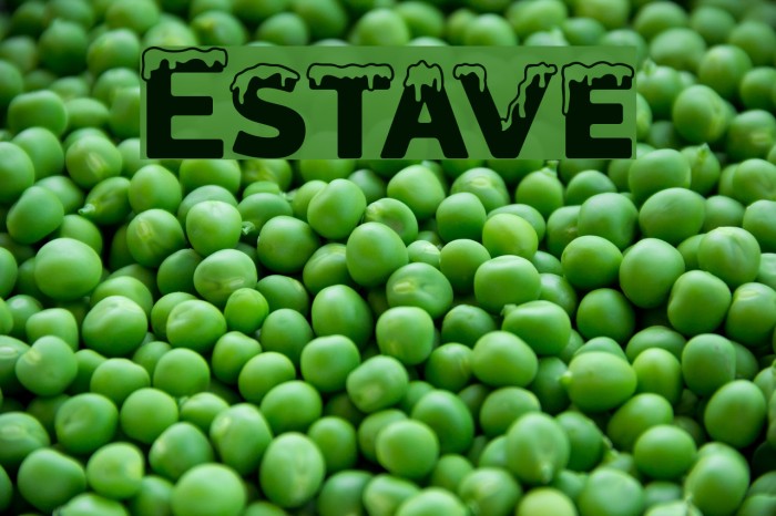 Estave Font examples