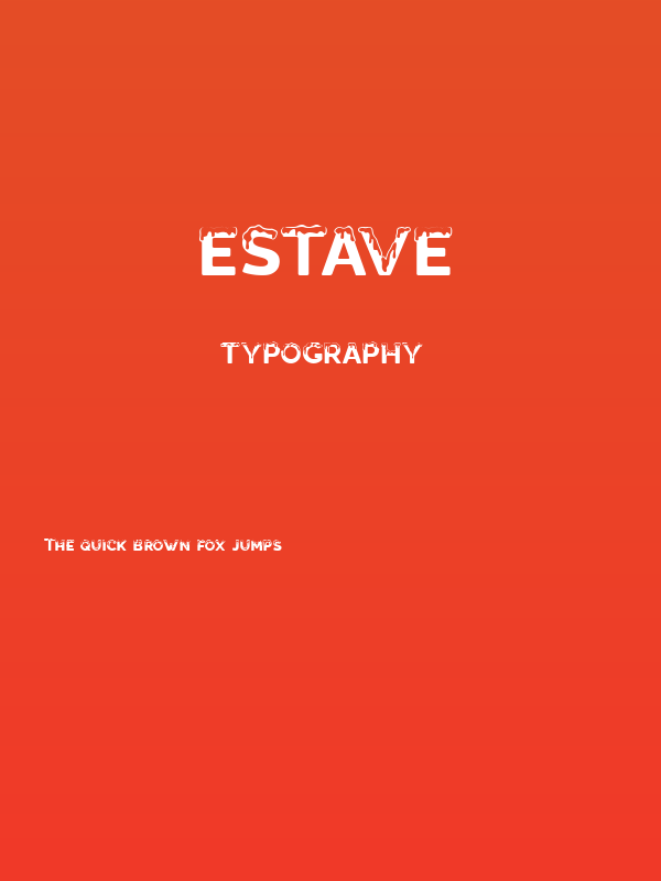 Estave Poster