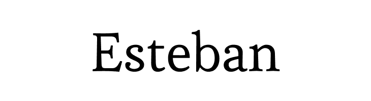 Esteban   لخطوط تنزيل