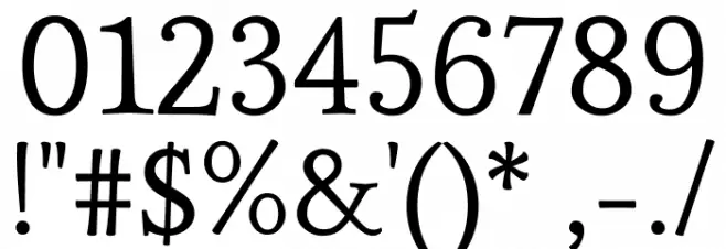 Esteban  Font OTHER CHARS