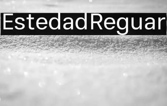 Estedad Regular Example 3