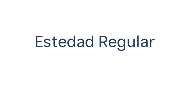 Estedad Regular Logo