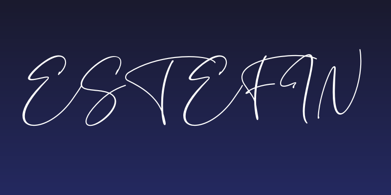 Estefin Social Header