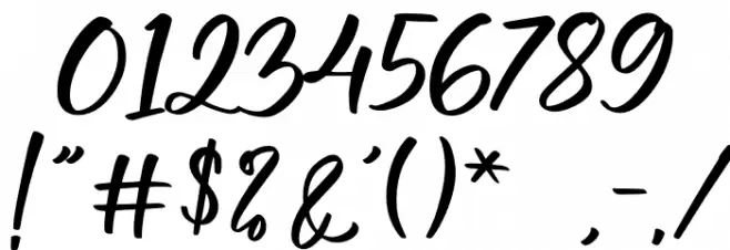 Estele Font OTHER CHARS