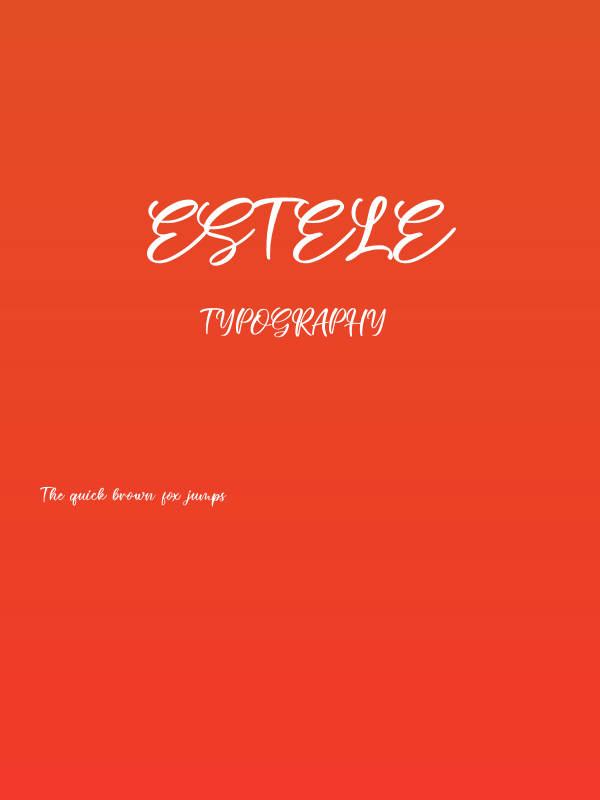 Estele Poster