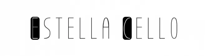 Estella Cello  フリーフォントのダウンロード