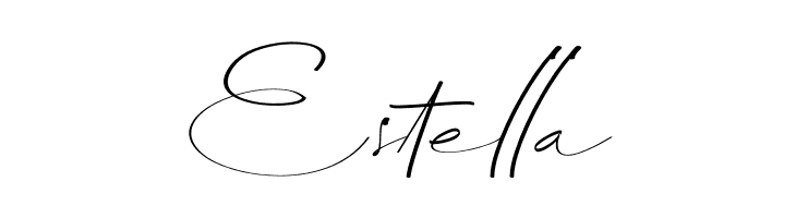 Estella  font caratteri gratis