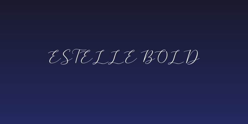 Estelle Bold Social Header
