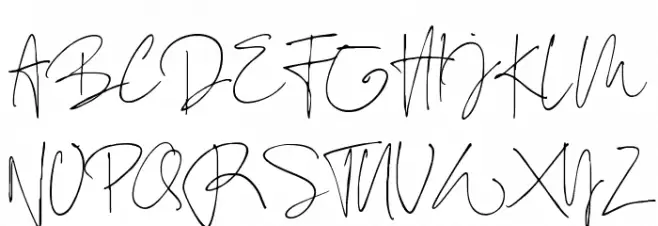 Estelly Schriftart Groß
