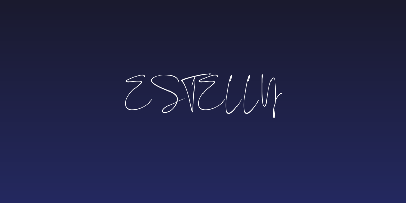 Estelly Social Header