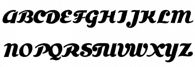 Estenotype Шрифта ВЕРХНИЙ