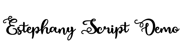 Estephany Script Demo  免费字体下载