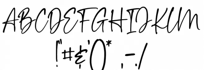 Esthentic DEMO Font OTHER CHARS