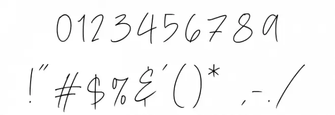 Esthetic Boots Font OTHER CHARS