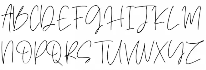Esthetic Boots フォント 大文字