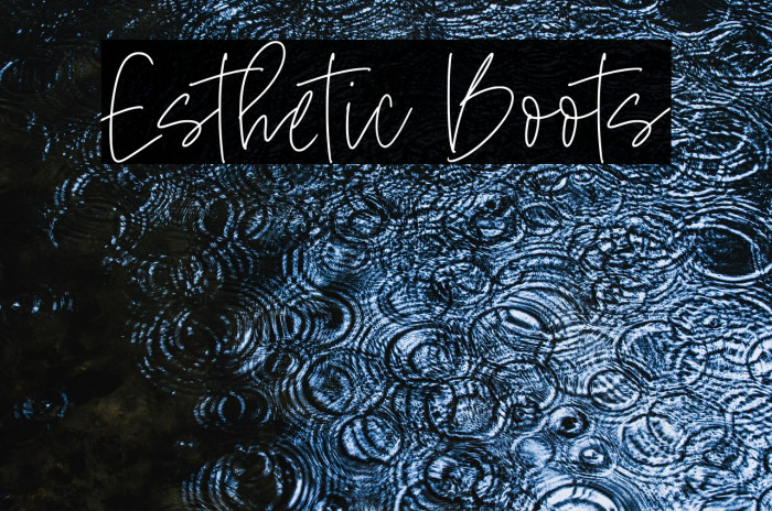 Esthetic Boots Example 3