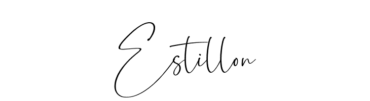 Estillon  免费字体下载
