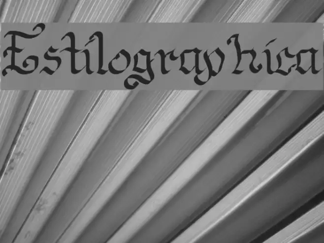 Estilographica Example 1
