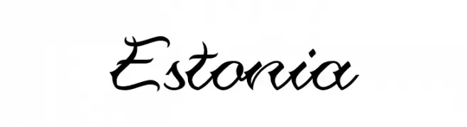 Estonia  Free Fonts Download