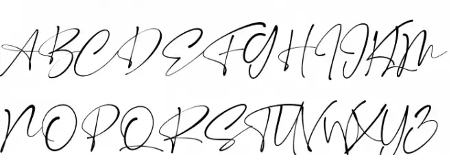 Estrada Signature خط أحرف كبيرة