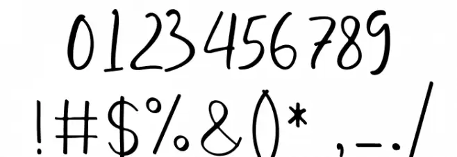 Estrela Regular Font OTHER CHARS