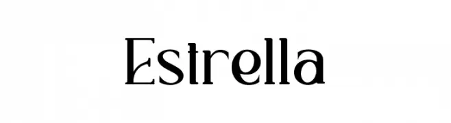 Estrella  Frei Schriftart Herunterladen