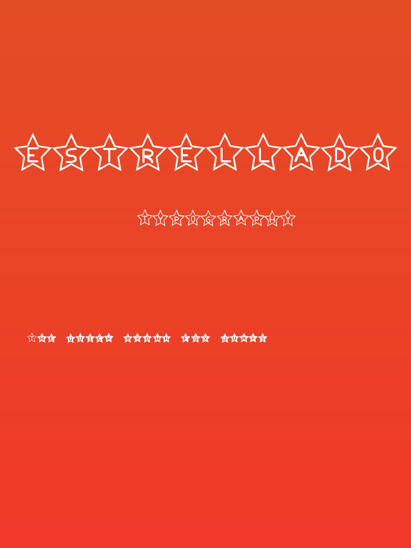 Estrellado tfb Poster