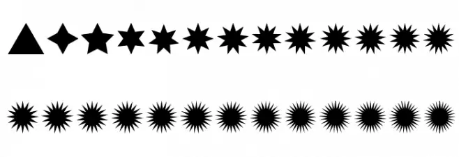 Estrellas TFB フォント 大文字