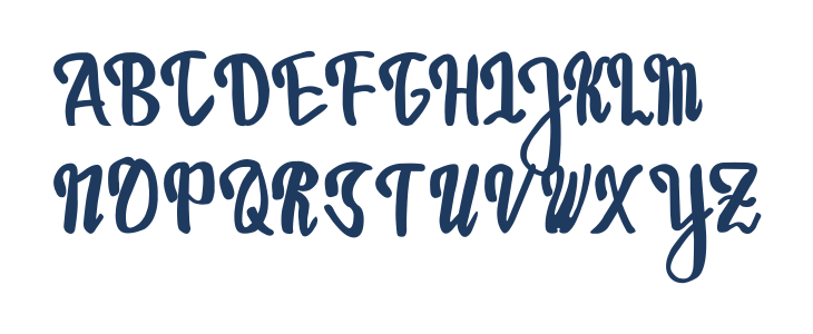 EstrellasaFont Uppercase