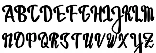 EstrellasaFont Font UPPERCASE