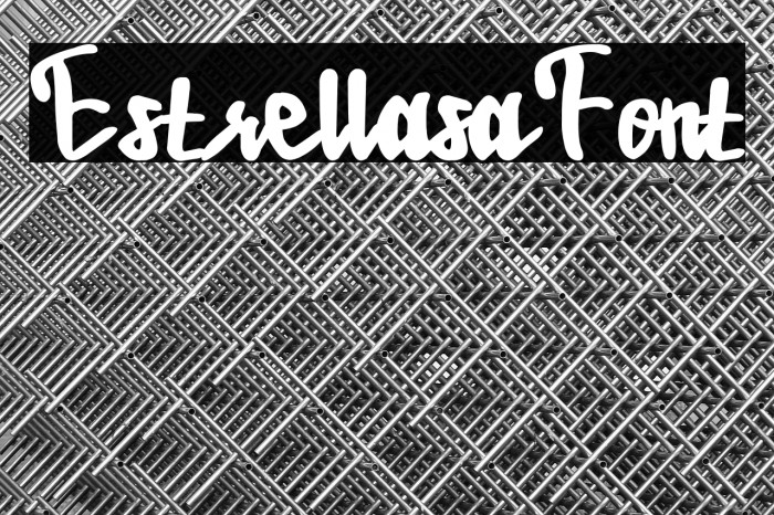 EstrellasaFont Example 2