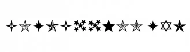 Estrellass TFB  Скачать бесплатные шрифты