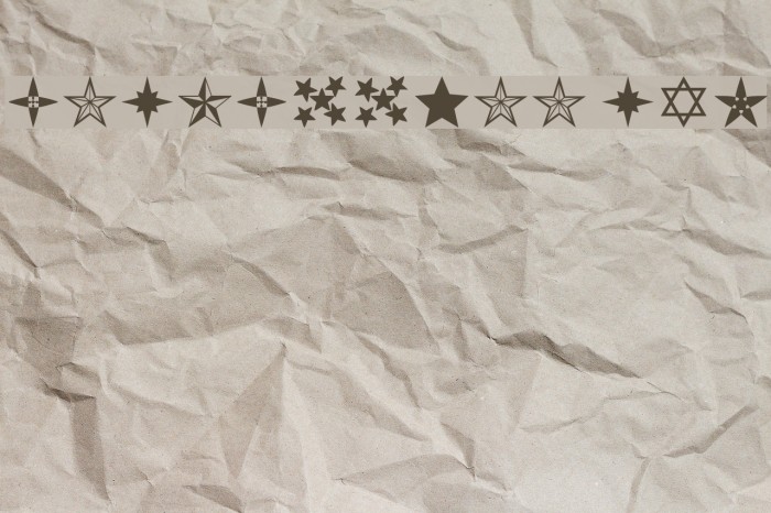 Estrellass TFB Font examples