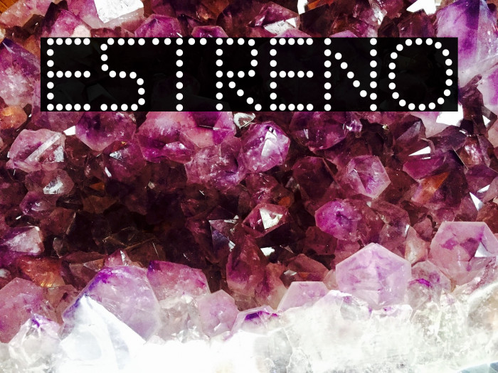 Estreno Font examples