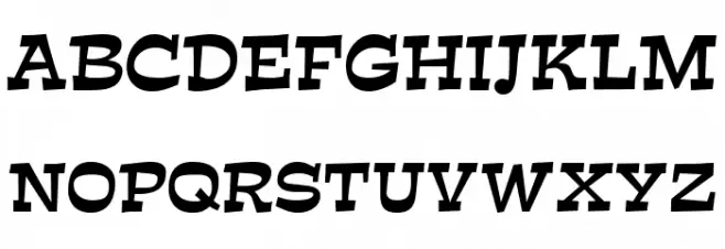 Estro Regular フォント 大文字