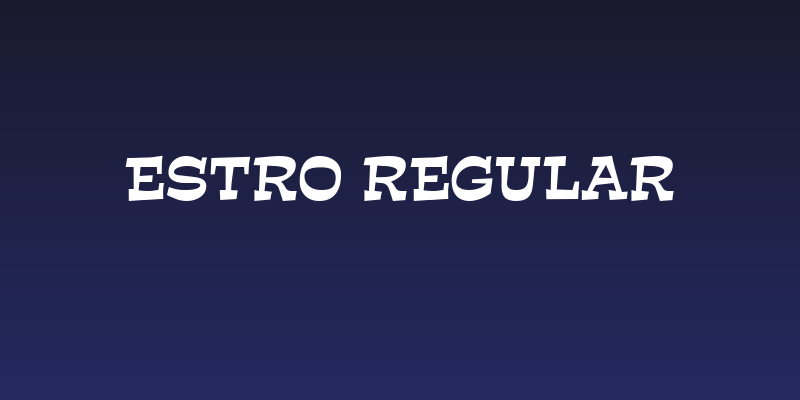 Estro Regular Social Header
