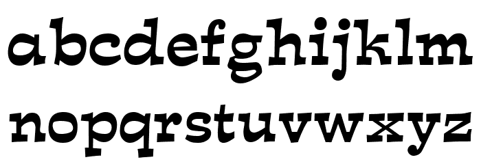 Estro Regular フォント 小文字