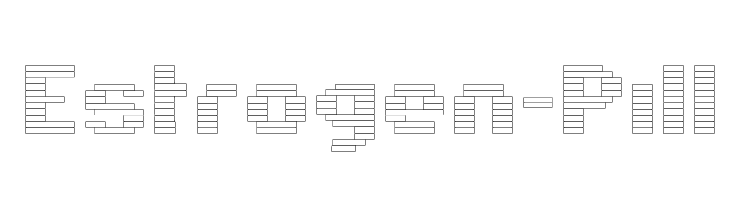 Estrogen-Pill  font caratteri gratis